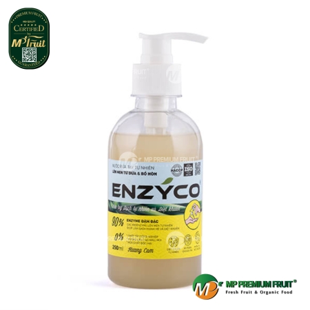 Nước Rửa Tay Tự Nhiên Bằng Enzyme Từ Dứa Enzyco - Chai 250ml