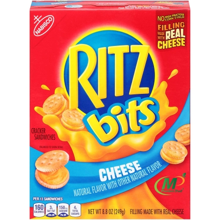 Bánh Ritz Bits Cheese Nhân Phô Mai 249g