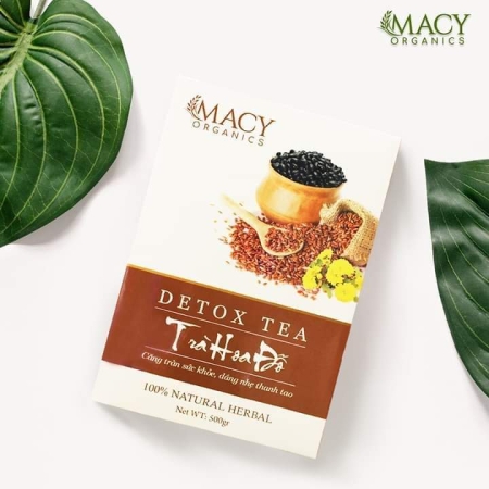 Detox Tea - Trà Hoa Đỗ Macy Organic 500g