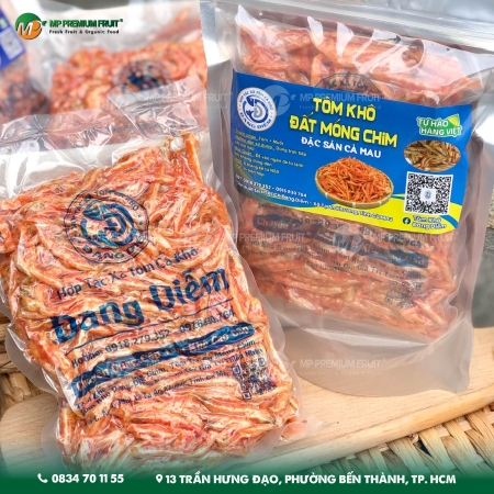 Tôm Khô Đất Móng Chim Cà Mau