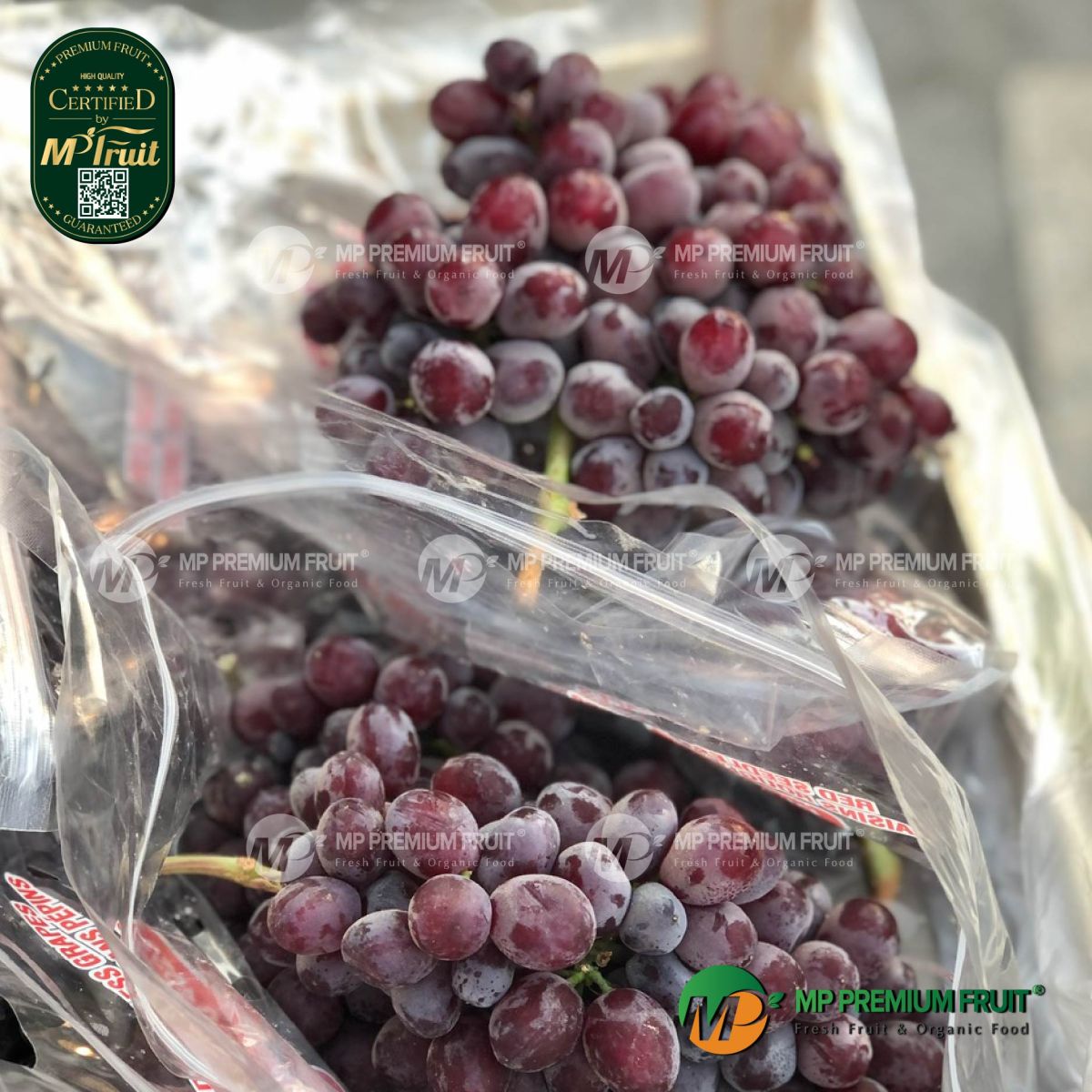 Nho Đỏ Kẹo Peru tại MP Fruit