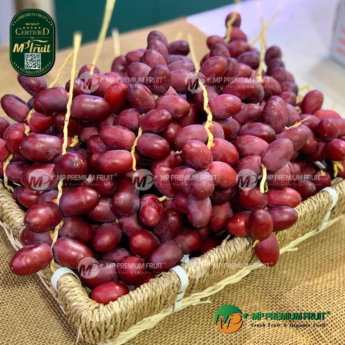Chà Là Tươi Đỏ Thái Lan tại MP Fruit