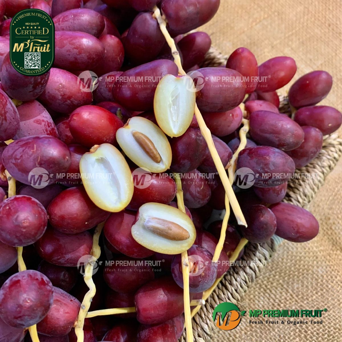 Chà Là Tươi Đỏ Thái Lan tại MP Fruit