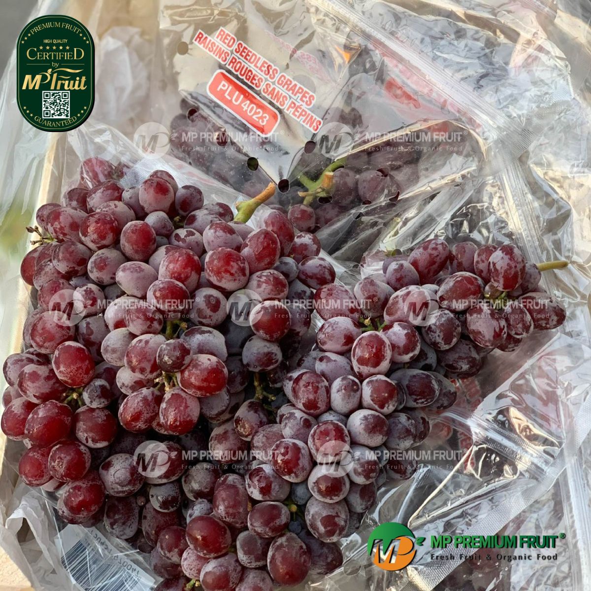 Nho Đỏ Kẹo Peru tại MP Fruit