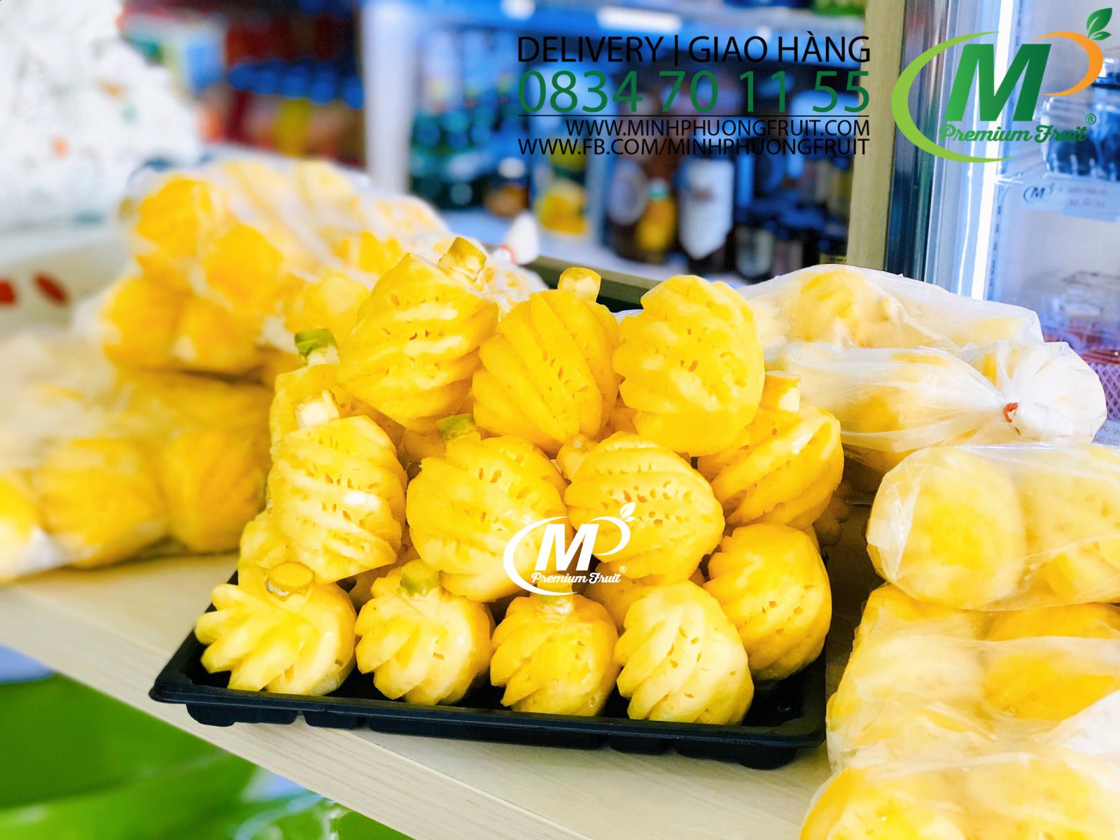 Dứa Mini Thái Lan Túi 1kg tại MP Fruits