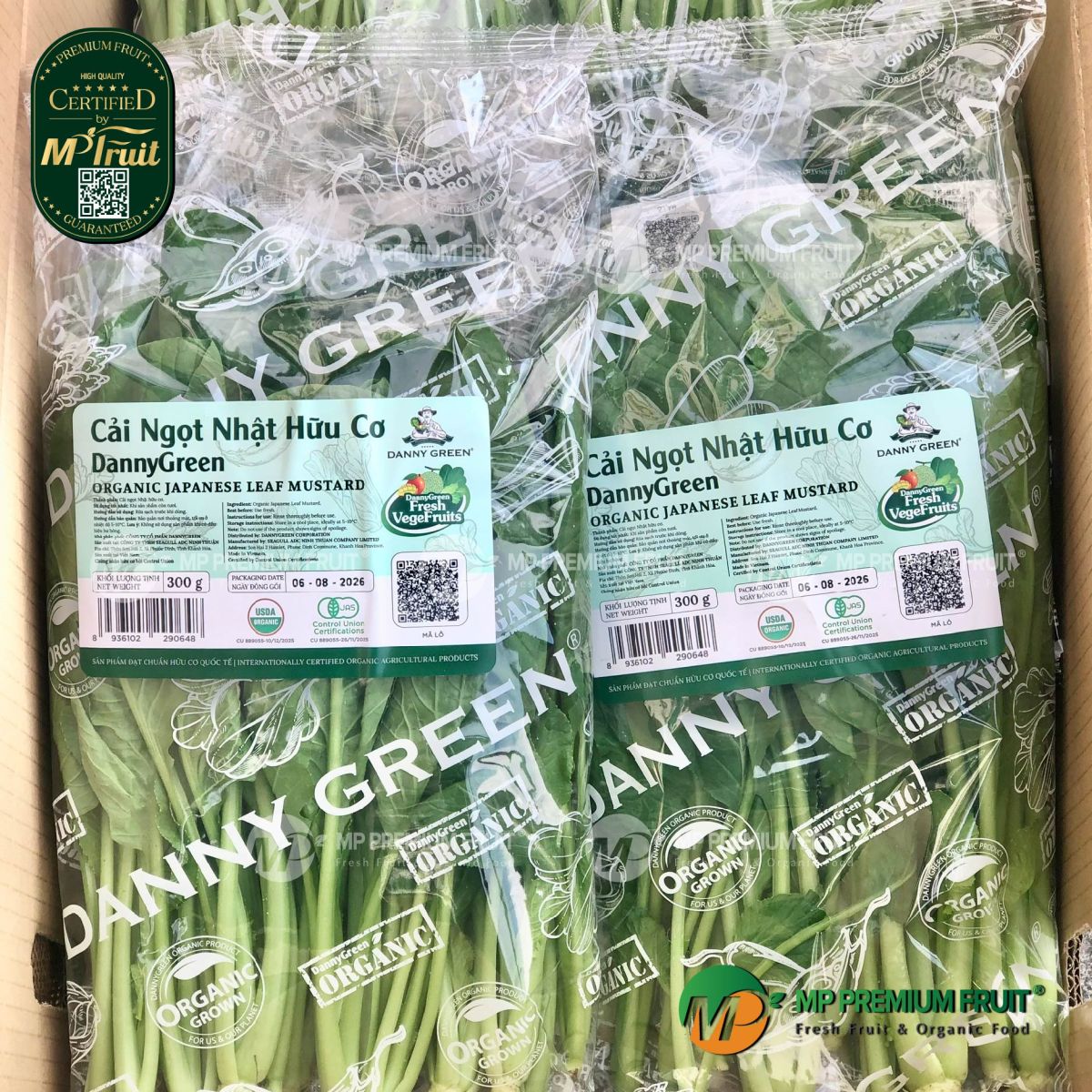 Cải Ngọt Nhật Hữu Cơ tại MP Fruit