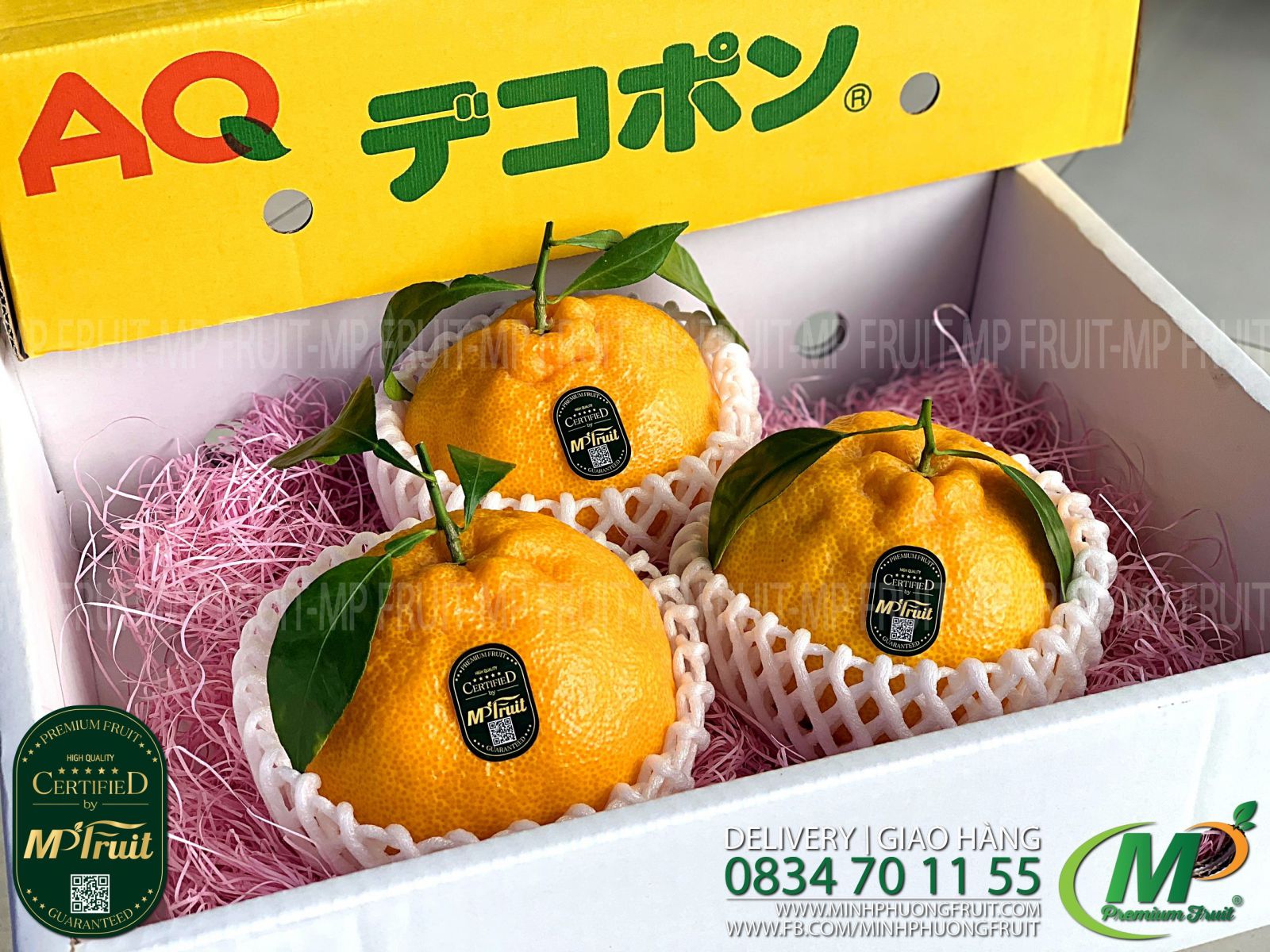 Quýt Chum Dekopon Nhật Bản tại MP Fruits
