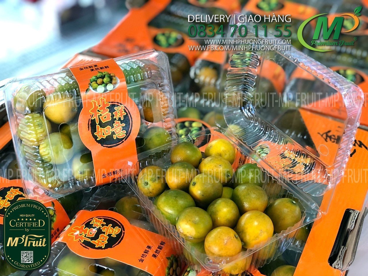 Quả Kim Quất Đài Loan Hộp 350g tại MP Fruit