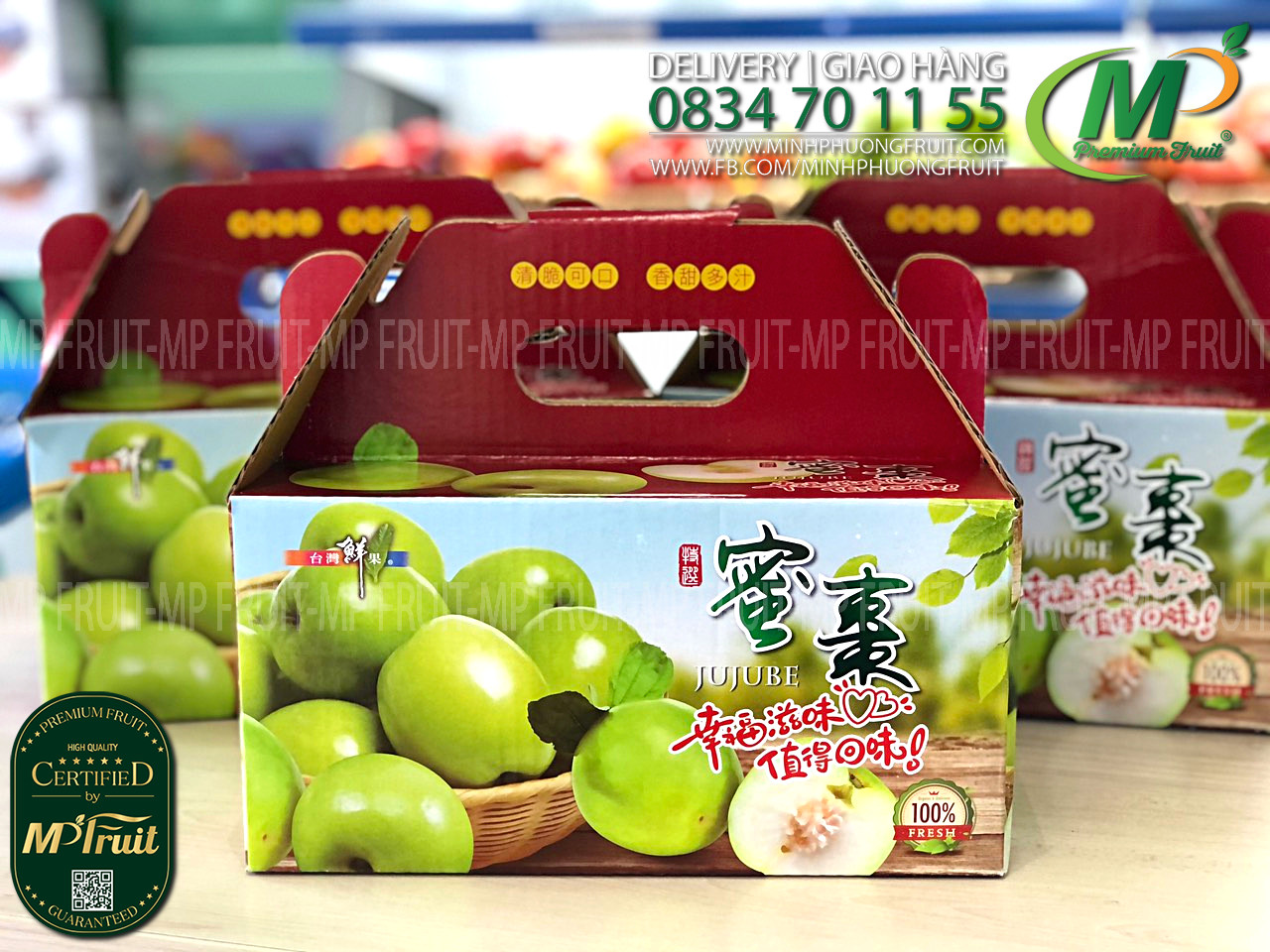 Táo Sữa Đài Loan tại MP Fruit