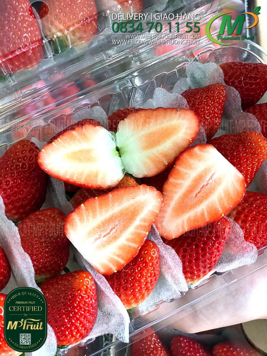 Dâu Tây Hàn Quốc Premium | Golden Fruit Strawberry Hộp 330g