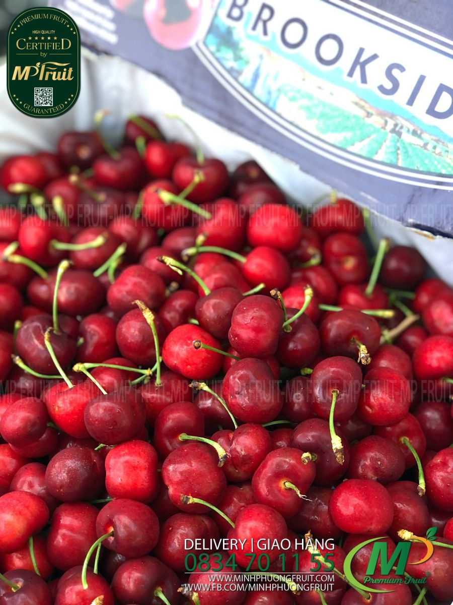 Cherry Đỏ Brookside Mỹ Size 9.5 tại MP Fruits