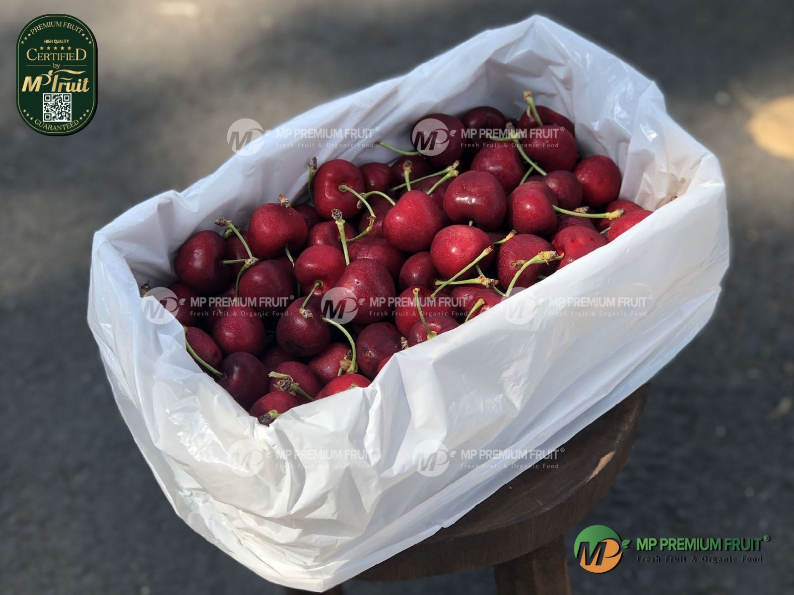 Cherry Đỏ New Zealand Size 32+ | Freshco tại MP Fruit